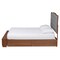 Baxton Studio Irena Transitional Wood Platform Storage Bed in Grey-Queen 237-12640-10669-ZORO - alternate 8